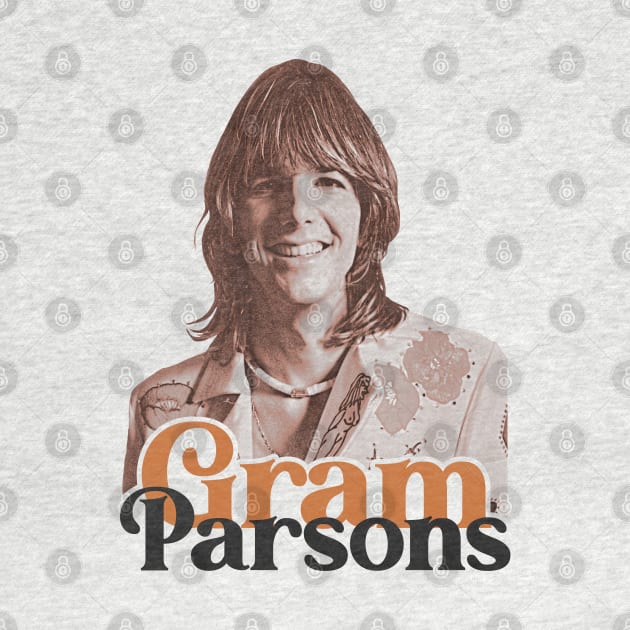 Gram Parsons // Outlaw Country Cosmic Americana Tribute by darklordpug